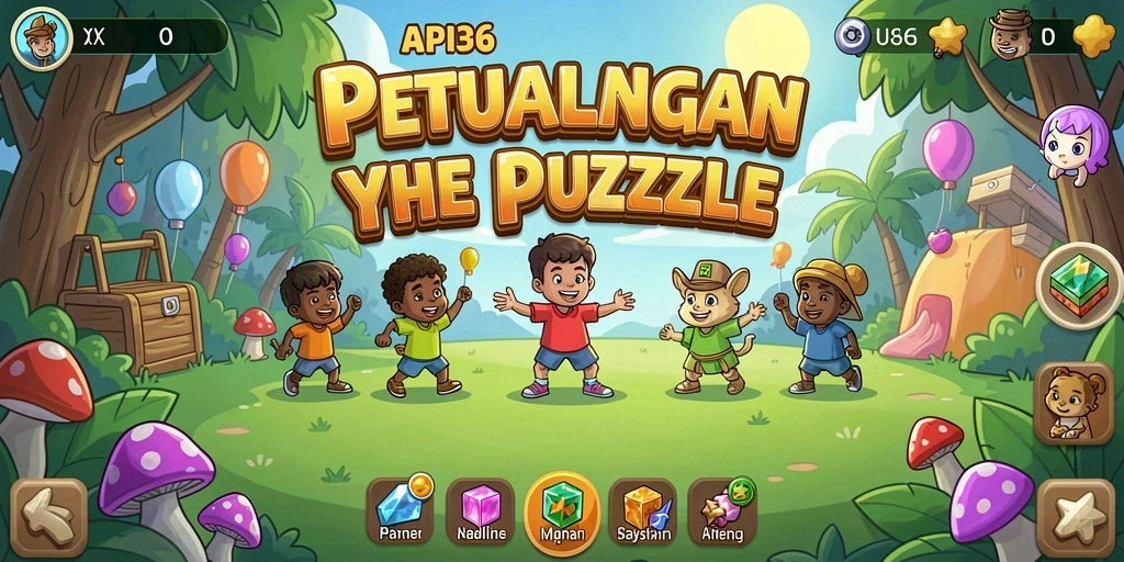 Tampilan gameplay API36 yang menarik dan penuh tantangan.