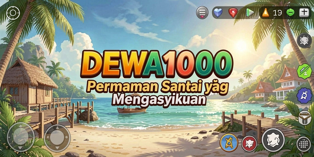 Tampilan gameplay menawan dari DEWA1000 yang membuatnya semakin menarik.