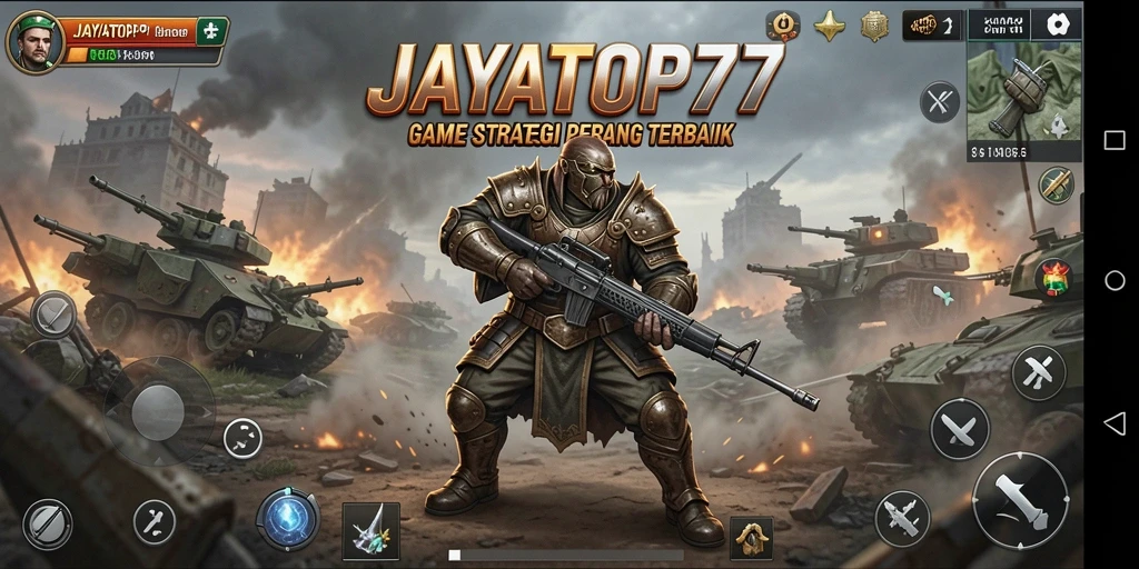 Tampilan dinamis dari gameplay JAYATOP77 yang menegangkan.