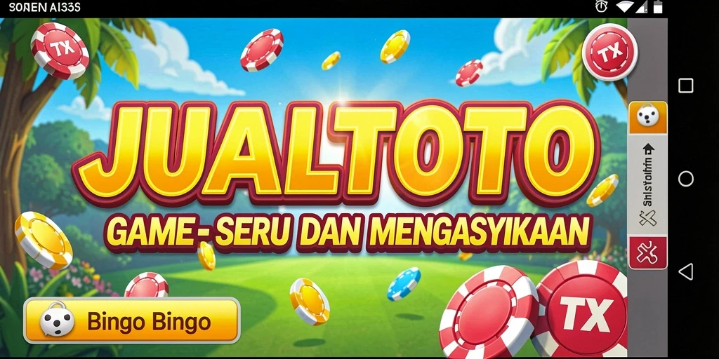 Tampilan gameplay seru dari JUALTOTO yang mengasyikkan.