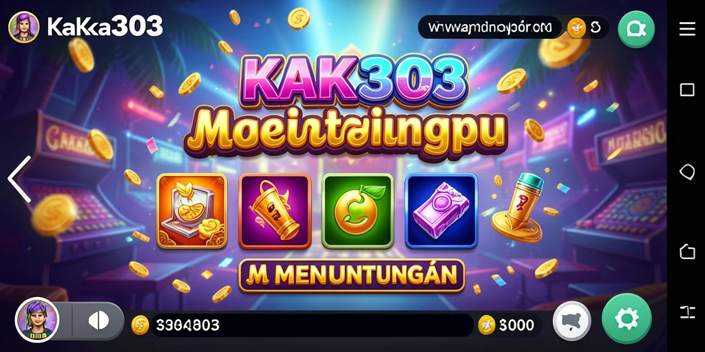 Screenshot KAKA303 menunjukkan gameplay Slot yang mendebarkan.