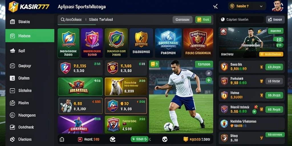 Tampilan menarik dari gameplay Sportsbook KASIR777 yang menarik.