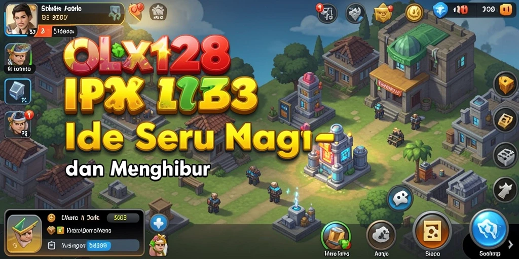Tampilan gameplay OLX128 yang seru dan menarik ketika dimainkan.