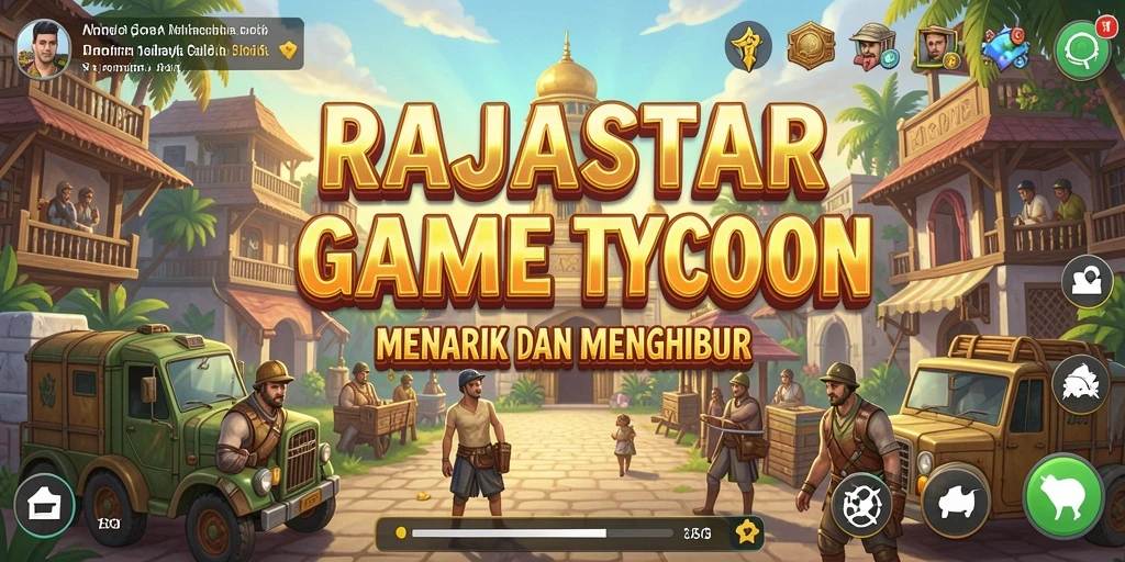 Screenshot dari gameplay RAJASTAR yang seru dan mendebarkan.