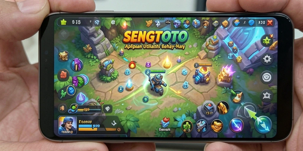 Tampilan antarmuka SENGTOTO yang bersih dan mudah dinavigasi.