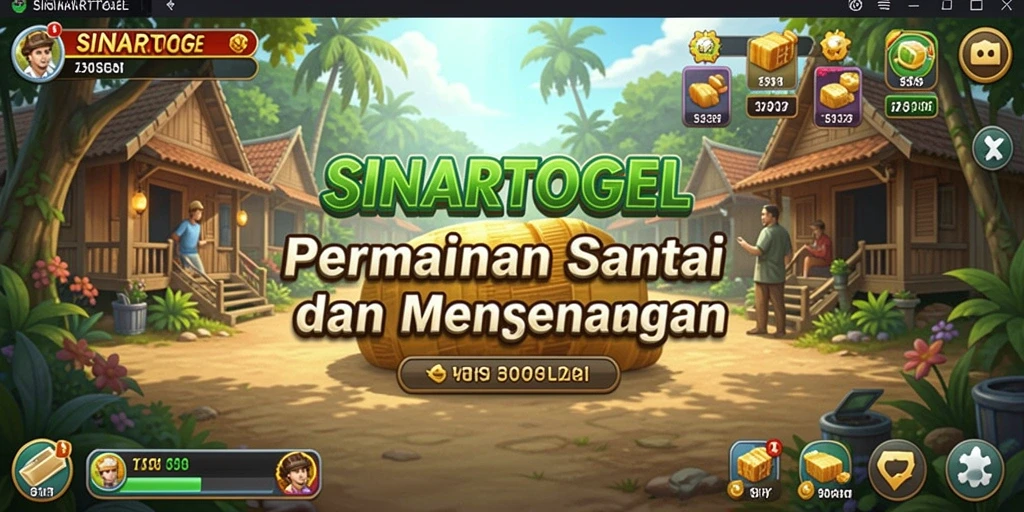 Gameplay seru dan penuh warna dalam SINARTOGEL.