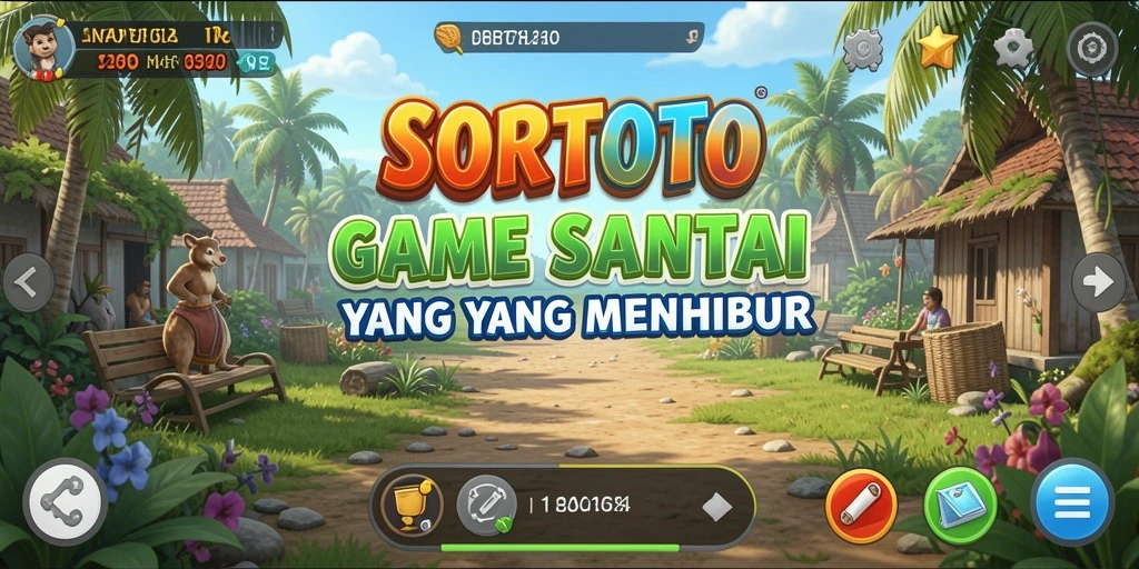 Screenshot menampilkan gameplay SORTOTO yang menghibur dan santai.