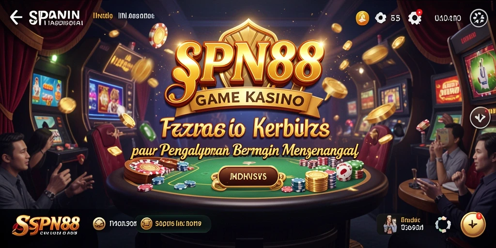 Gameplay SPN88 yang mengesankan dengan berbagai pilihan permainan kasino.