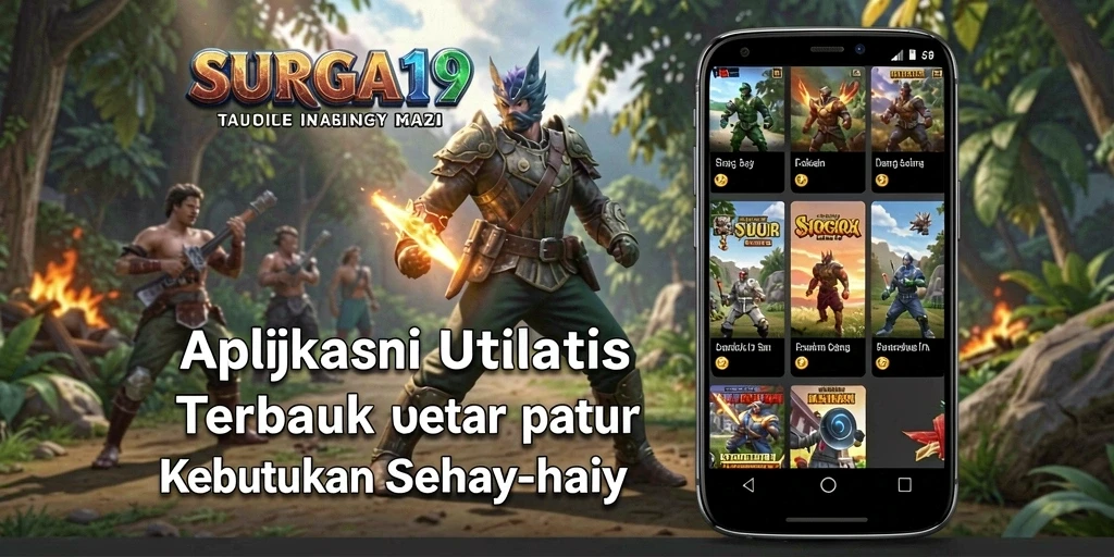 Tampilan antarmuka SURGA19 yang intuitif dan fungsional.
