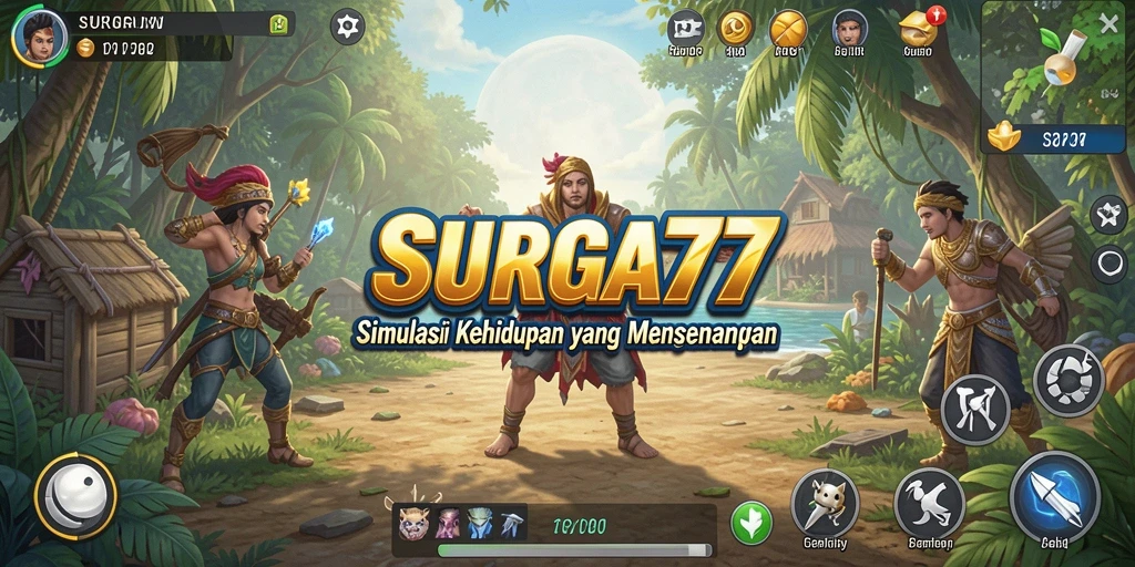Gambaran gameplay yang menarik dan interaktif di SURGA77.